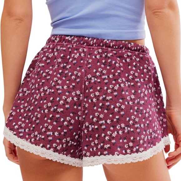 NWT Free People Sugar Dreams Pyjama Shorts - Picture 3 of 14